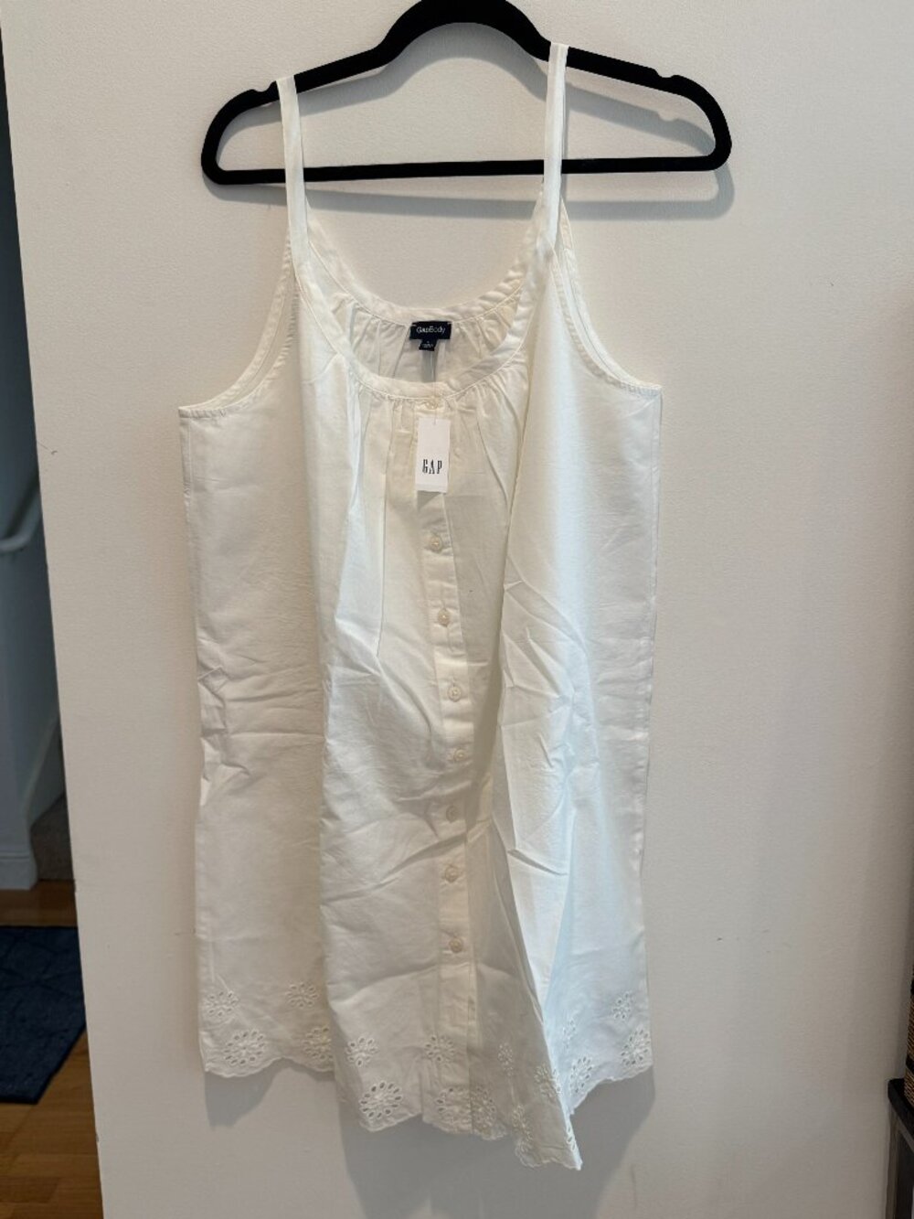 GAP Eyelet Hem PJ Dress - NWT - Large - Picture 3 of 7